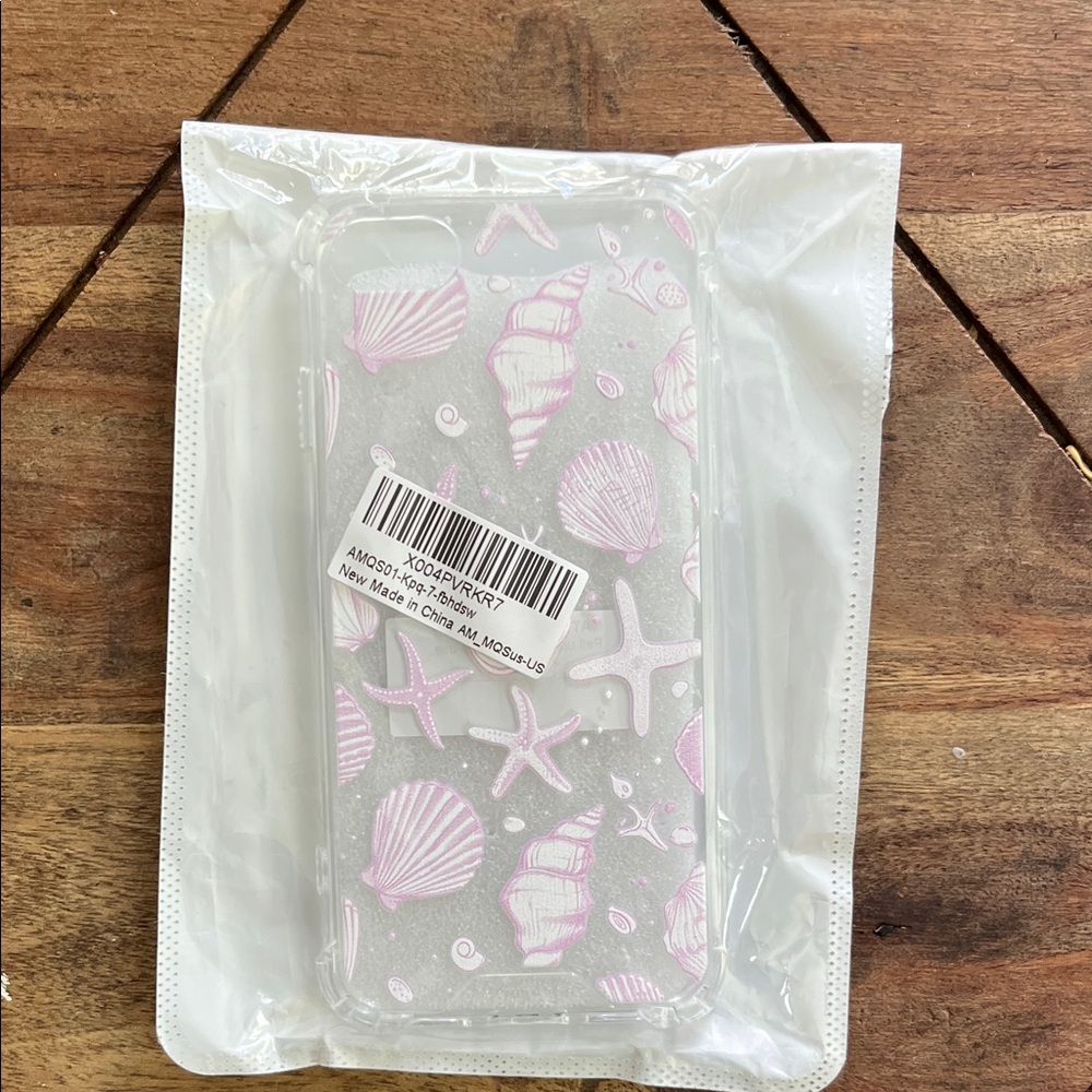 Pink Seashell iPhone Case